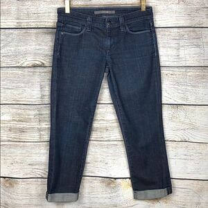 Joe’s socialite kicker cuffed crop cotton Jeans 26